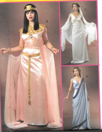 Mccall 4954 abito - 4954, cleopatra