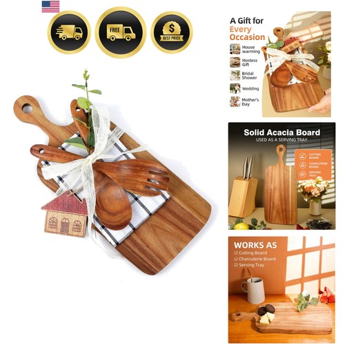Set tagliere legno - in,