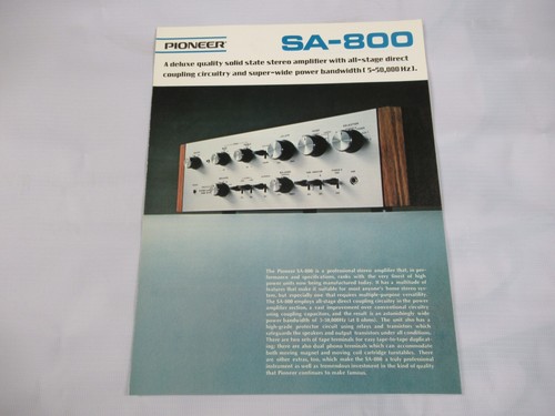 Pioneer 800 original - sa-800,