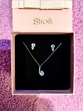 Set orecchini + collana in oro