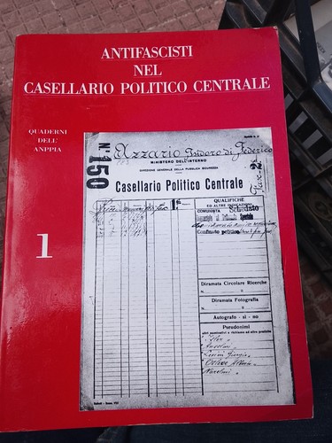 Antifascisti nel casellario - antifascisti,