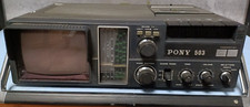 IRRADIO PONY 503 radio Registratore Cassette TV Combo REVISIONATO FUNZIONANTE
