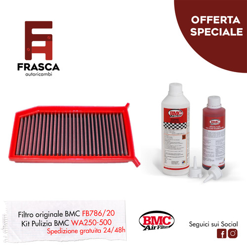 Filtro aria sportivo bmc - filtro,