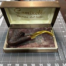 Pipa Tabacco Caminetto Business Baffi Made in Italy