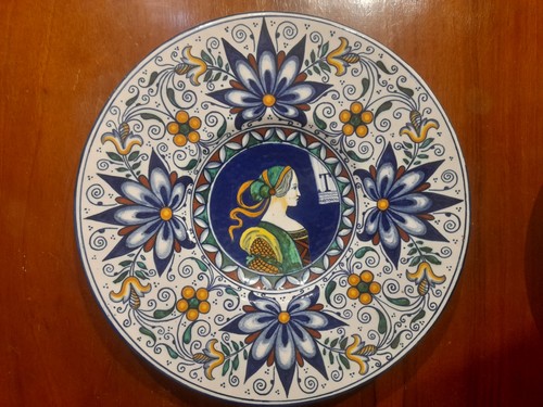 Piatti maiolica arte faenza - piatti, d'arte