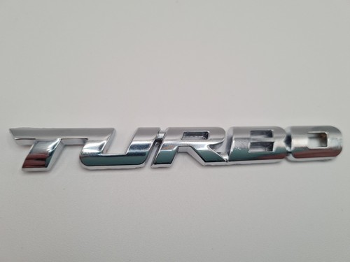 Adesivo turbo emblema auto - turbo,