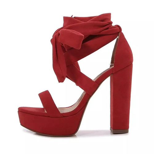 Sandali donna rossi eleganti - donna,