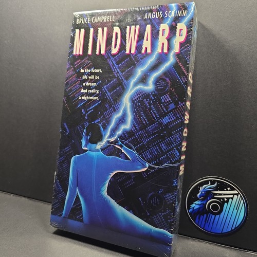 New sealed mindwarp vhs - new,