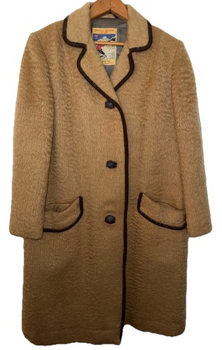 Cappotto donna cammello