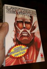 L'ATTACCO DEI GIGANTI DISCOVERY 1 Variant PANINI PLANET MANGA ITALIANO NUOVO