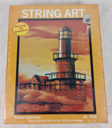 Vintage 1979 string art - string,