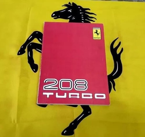 Uso manutenzione ferrari 208 - uso,