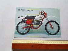 Beta 50 MX 6 anni 70 depliant ITALIANO originale