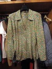 CAMICIA IN SETA  MARIELLA BURANI PER AMULETI  48 IT- 16 UK - grobe 42 