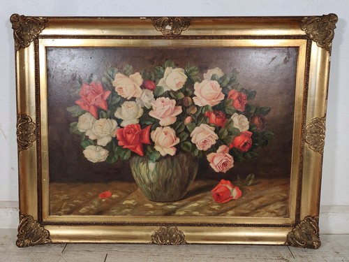 Antico quadro dipinto olio - quadro,