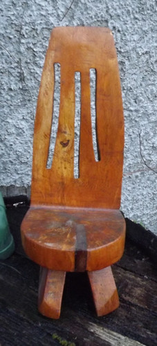 Sedia dondolo vintage - sedia,