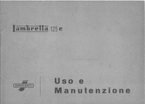 Innocenti lambretta 125 - innocenti,