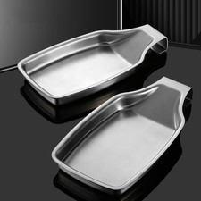 Porta Utensili Cucina Ampio Vassoio Acciaio Inox 304 per Stoccaggio e Trasporto