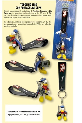 Topolino 3680 con portachiavi - 3680,