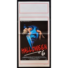 locandina HALLOWEEN 6 farrands stephen rudd hagan akkad B152