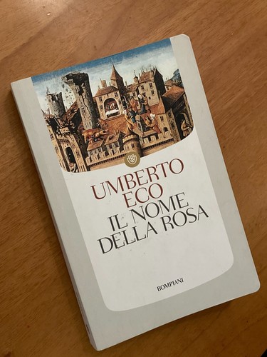 Libro romanzo umberto eco il - libro, eco,