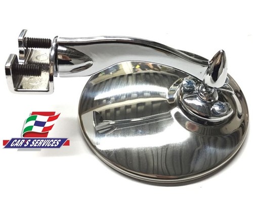 Specchio laterale cromato - specchio, con