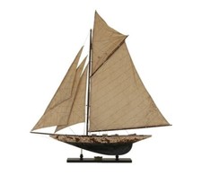 MODELLINO navale VASCELLO IN LEGNO MODELLISMO STATICO BARCA VELA VELIERO REGA