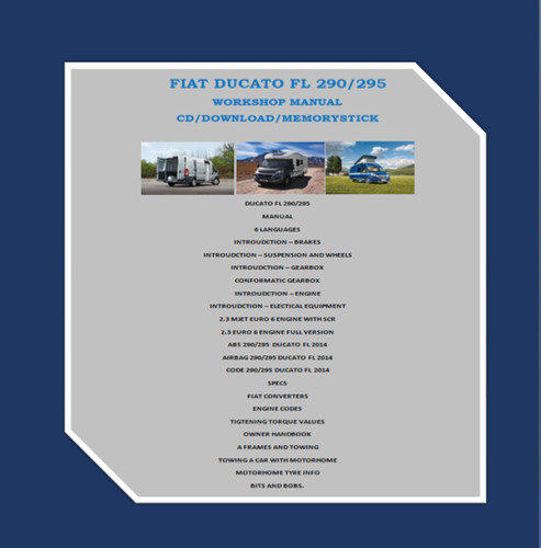 Manuale officina fiat - officina, ducato