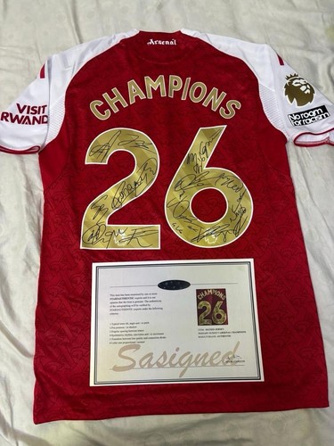Maglia firmata squadra arsenal - maglia,