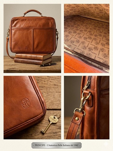 Borsa pelle vintage - borsa, in