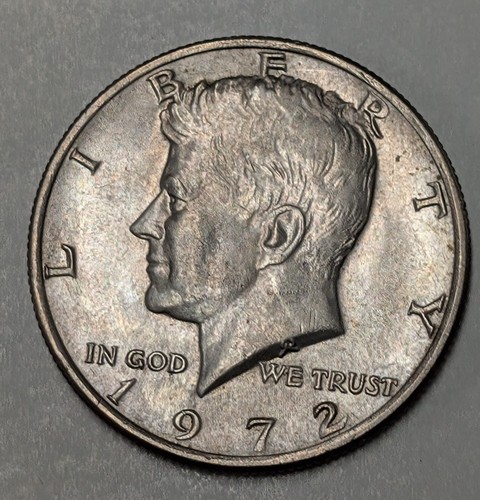 1972 kennedy half dollar - kennedy,