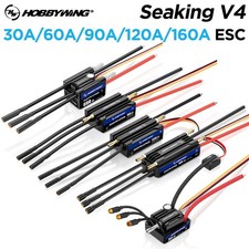 HOBBYWING Seaking Brushless ESC 30A 60A 90A 120A 160A IP67 per modellini di barche RC
