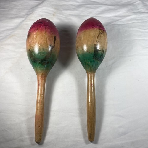 Maracas vintage made mexico - maracas,