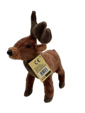 Ungulated deer plush with wild