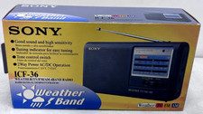 Sony ICF-36 banda meteo radio