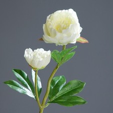 Peonia Artificiale Con 2 Fiori