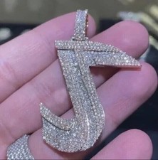 Ciondolo lettera "J" iniziale