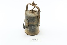 Lampada da minatore antica