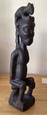 Statue personnage Africain Pangolin  Afrique Ouest Centrafrique h 50 cm