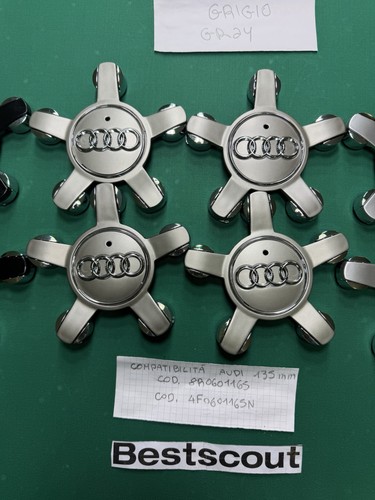 Borchie tappi coprimozzo - 4,