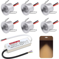 Set Di 6 Faretti Led Da