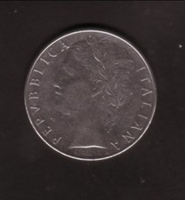 1976 Italy 100 Lire Coin