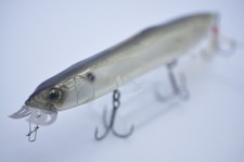 Imakatsu Ferro Bocca Jagi Bocca Topwater 128mm 25g Flicker Argento Ottimo