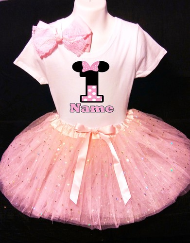 Minnie mouse with name 1st - **with,