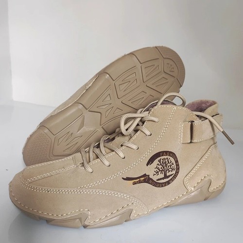 Scarpa uomo alta cotone