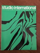 Studio International 1965 ART AND DESIGN COVER GIO' POMODORO SCIALOJA,PARTRIDGE