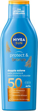 SUN Latte Solare Protect & Bronze FP 50 200 Ml, Crema Solare 50 per Un'Abbronzat