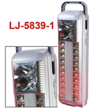 Lampada Di Emergenza Ricaricabile Con 20 Led Smd Neon 14 Smd 1 Led Torcia