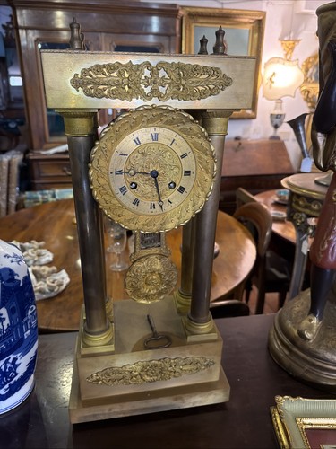 Orologio bronzo dorato al - orologio,