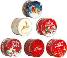 6PCS Scatola Di Latta